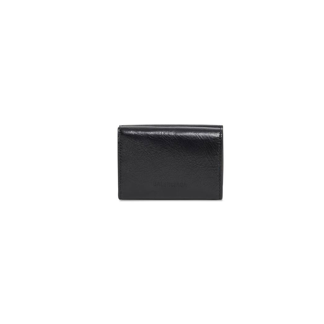 Women's Balenciaga Le Cagole Mini Wallets Black | 5087WOAPR