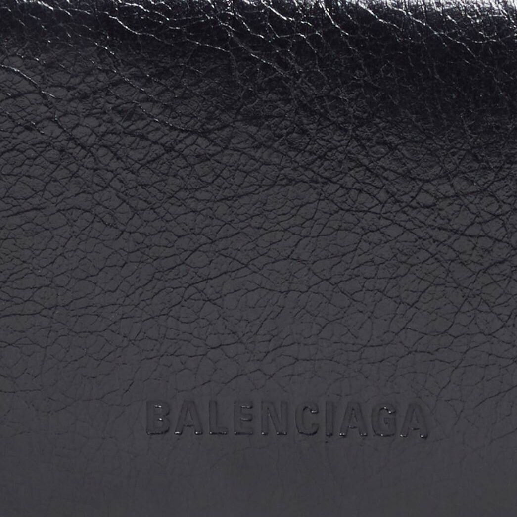 Women's Balenciaga Le Cagole Mini Wallets Black | 5087WOAPR