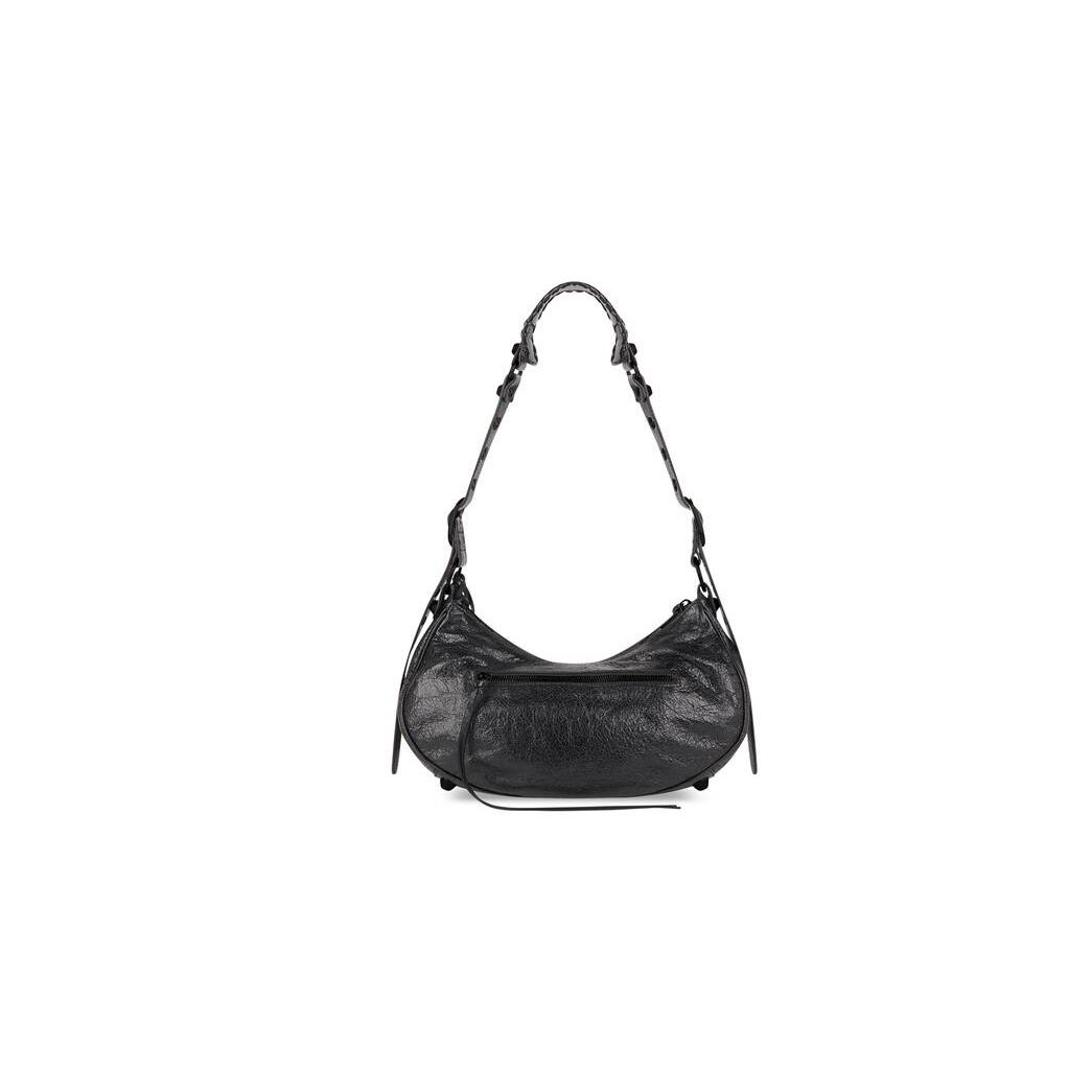 Women's Balenciaga Le Cagole Small Shoulder Bags Black | 2608PMCXK