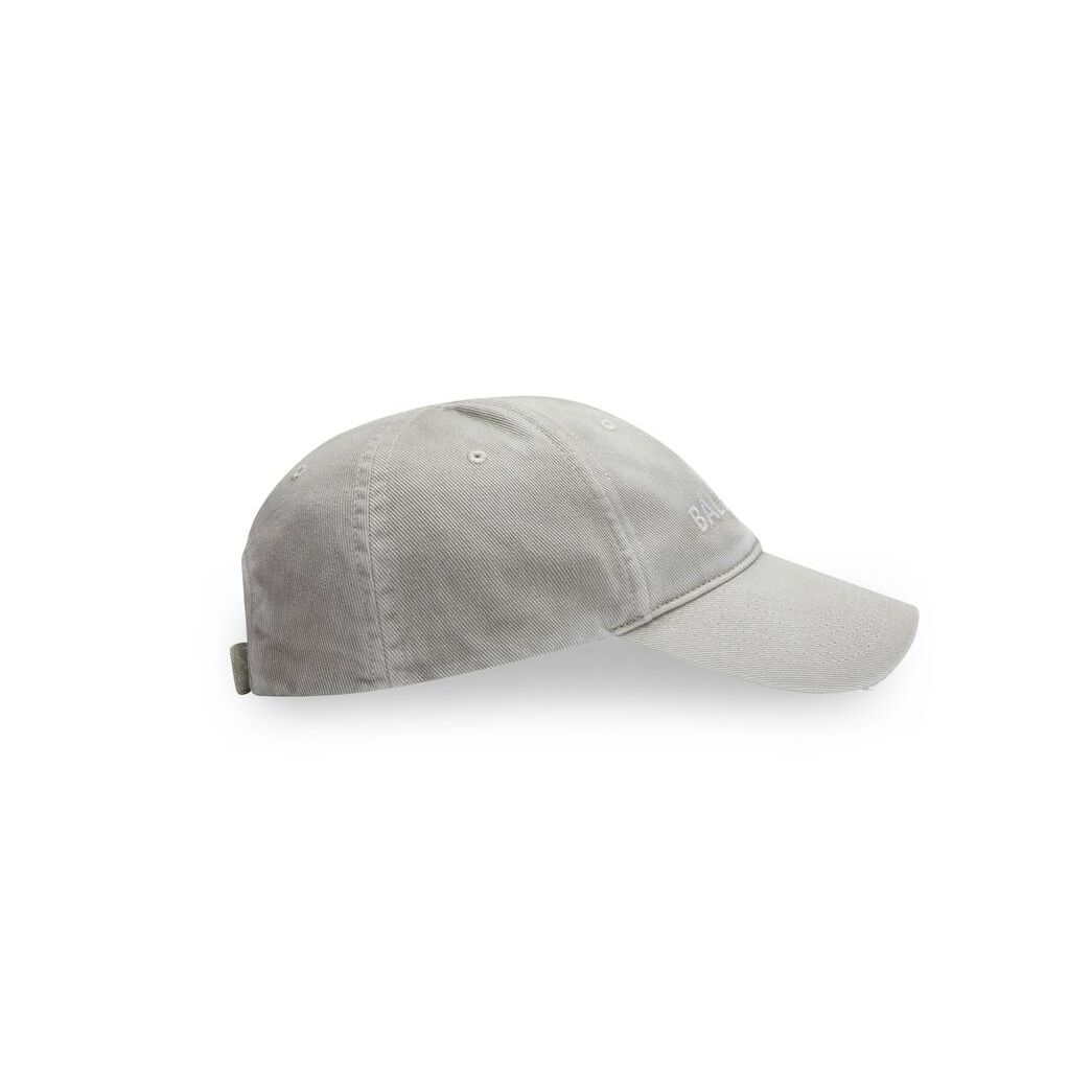 Women's Balenciaga Logo Front Caps White | 9637JXLTQ