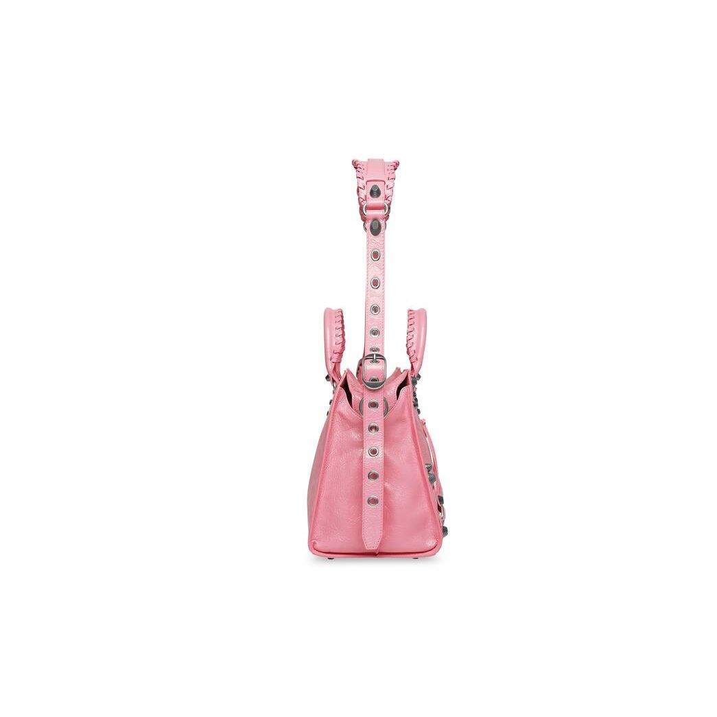 Women's Balenciaga Neo Cagole City Handbag Pink | 9051MIOAU