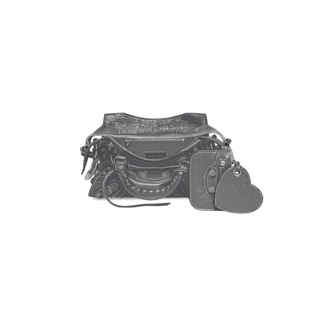 Women's Balenciaga Neo Cagole Xs Handbag Dark Grey | 9140JXMKA