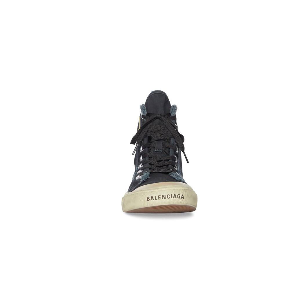 Women's Balenciaga Paris High Tops Sneakers Black | 2918KNVMY