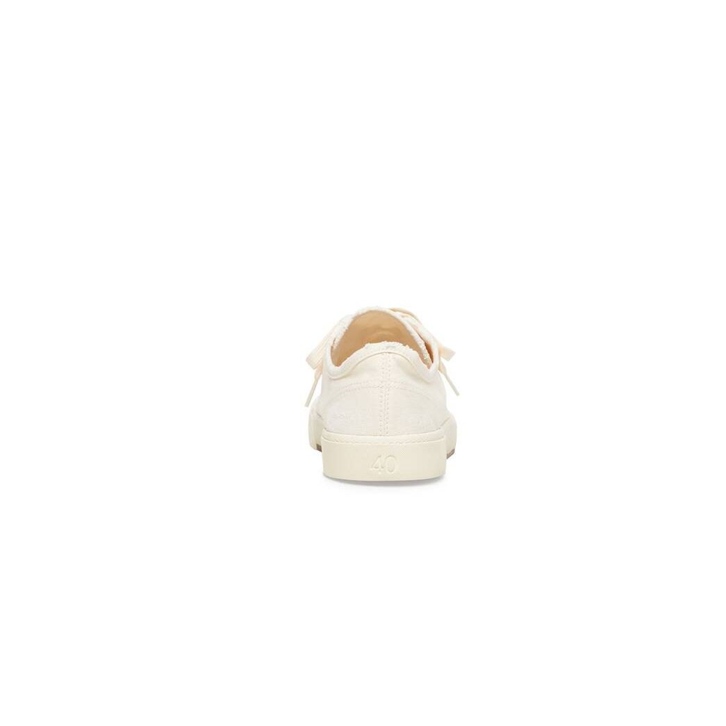 Women's Balenciaga Paris Low Tops Sneakers White | 2846KRSEM