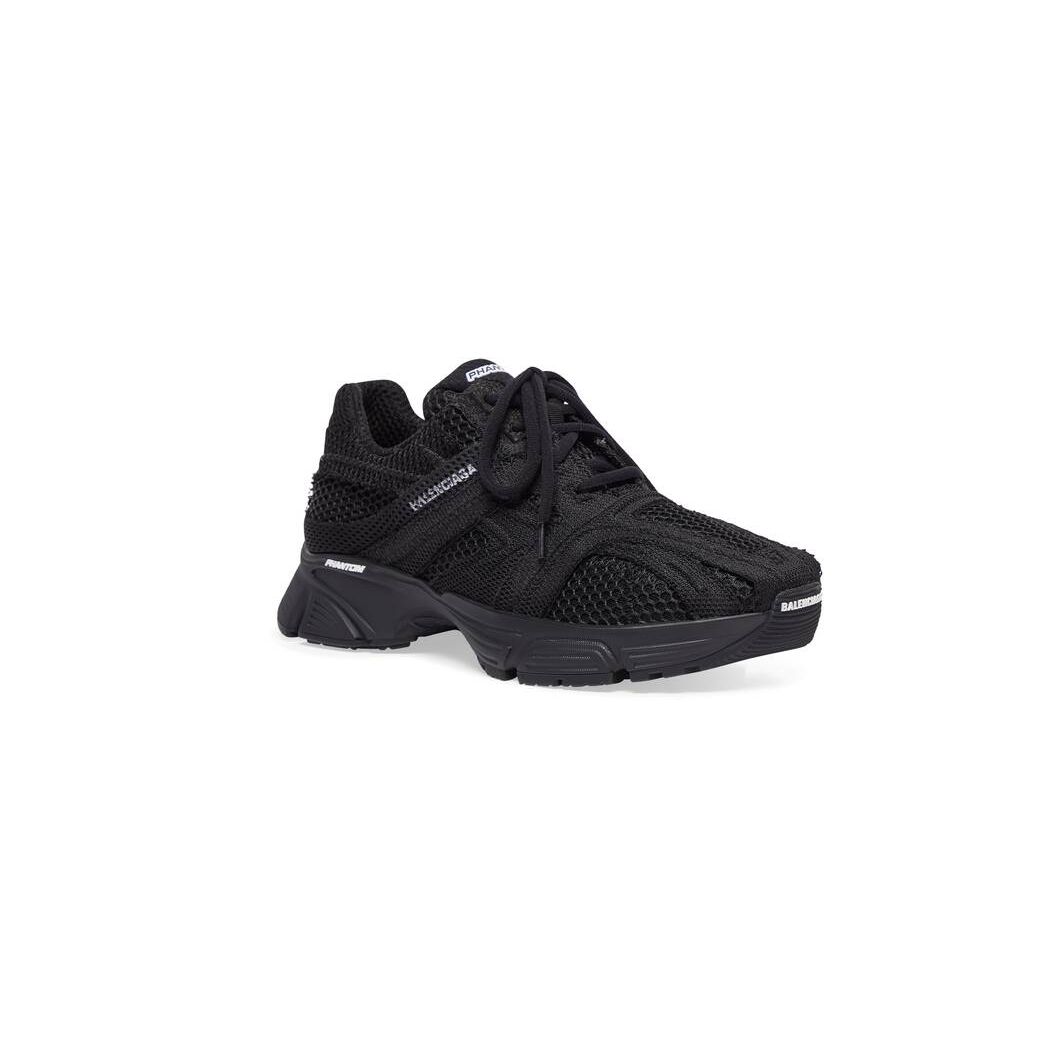 Women's Balenciaga Phantom Sneakers Black | 5426VNETG