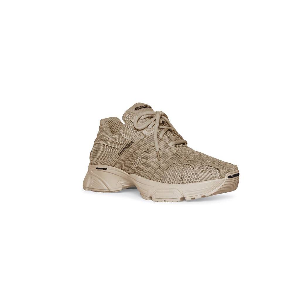 Women's Balenciaga Phantom Sneakers Dark Beige | 4960IXLUA