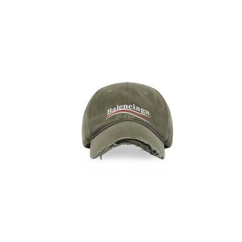 Women's Balenciaga Political Campaign Destroyed Caps | 1254SOAHF