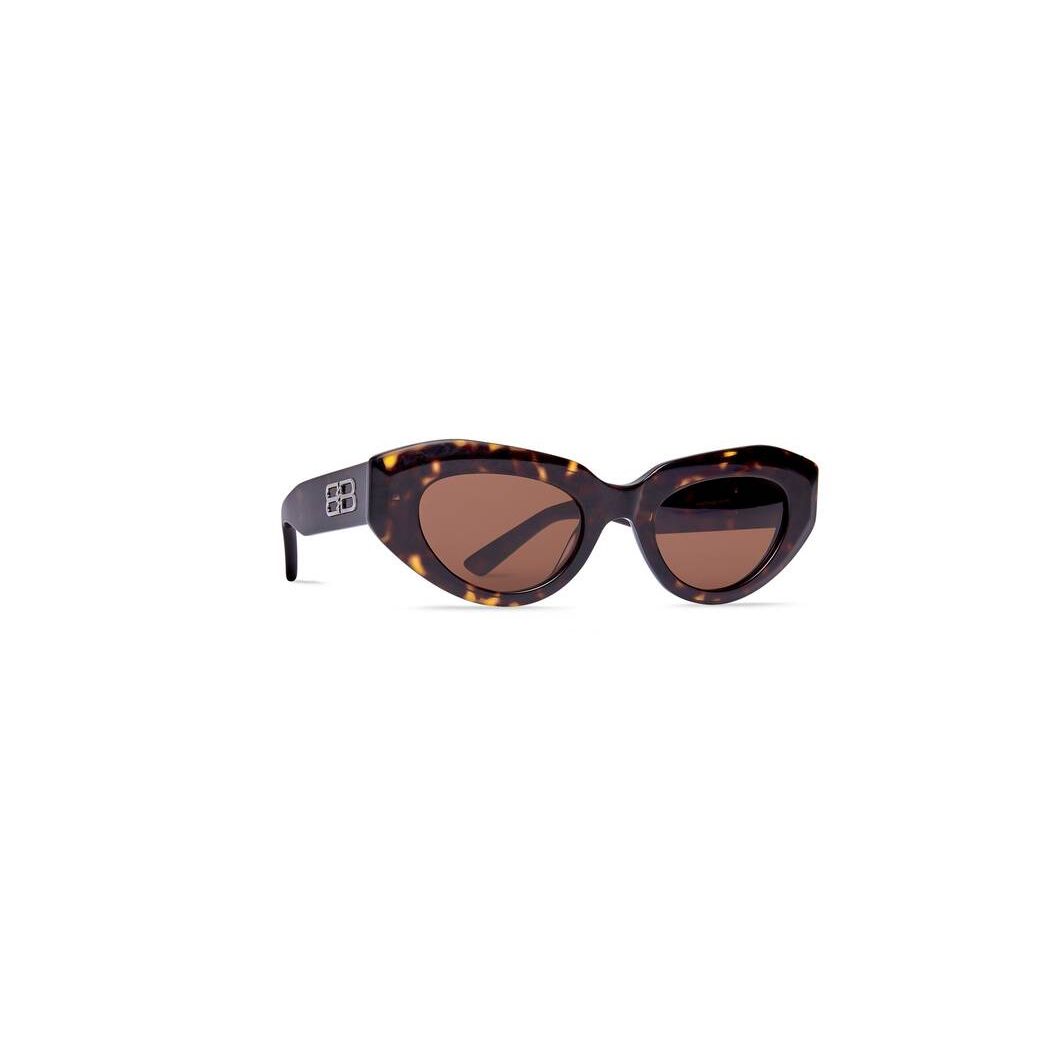 Women's Balenciaga Rive Gauche Cat Sunglasses | 7520GJVEX