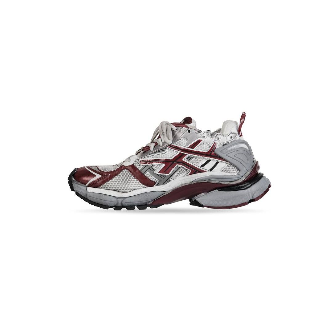 Women's Balenciaga Runner Sneakers Burgundy | 0947HXQMO