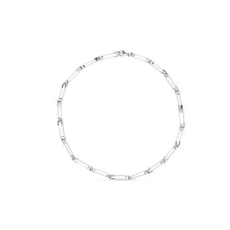 Women's Balenciaga Safe Necklace 2.0 Jewelry Silver | 0461TYVBF