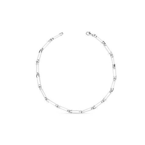 Women's Balenciaga Safe Necklace 2.0 Jewelry Silver | 0461TYVBF