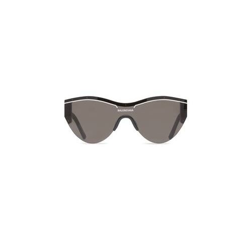 Women's Balenciaga Ski Cat Sunglasses Black | 4219MPROQ