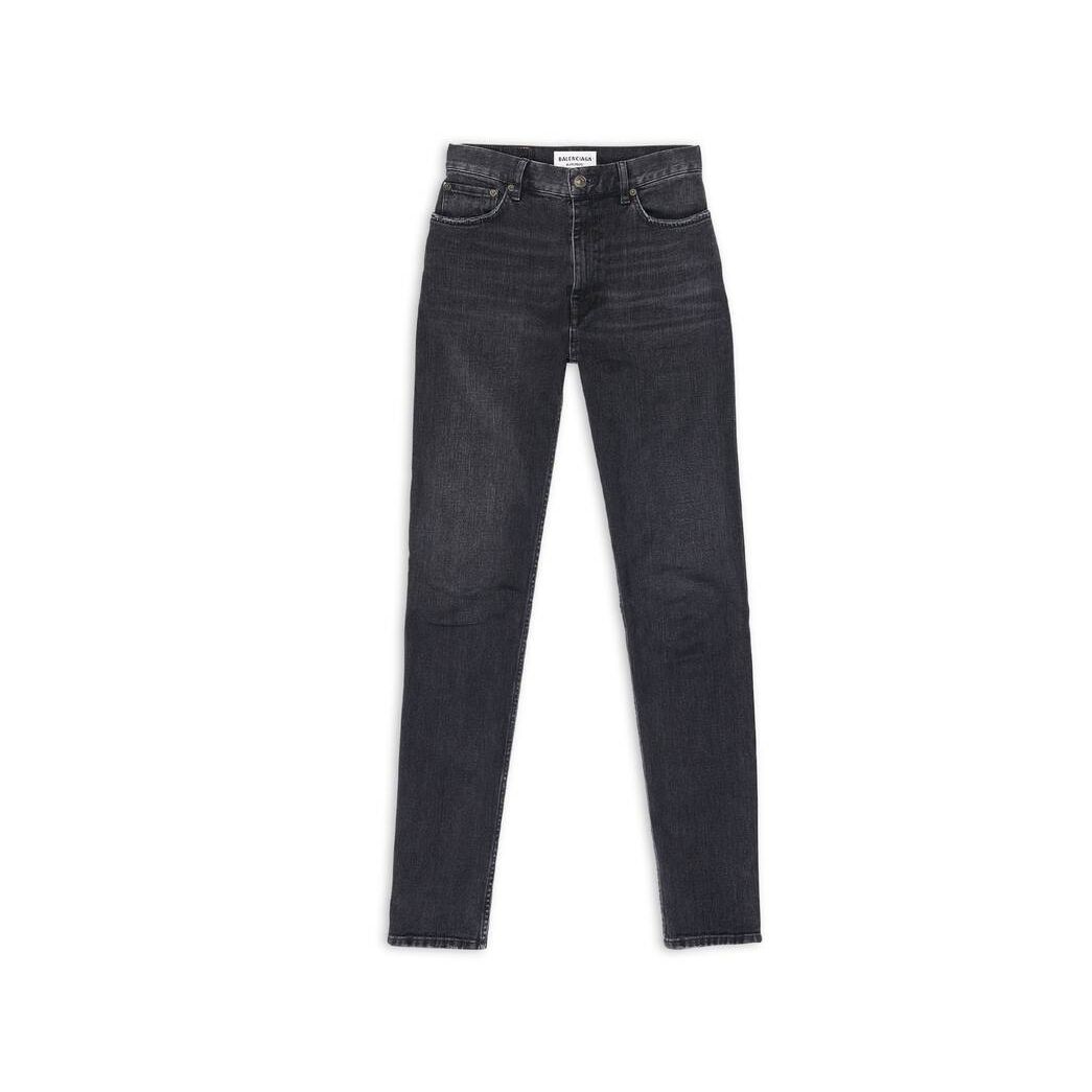 Women's Balenciaga Skinny Pants Black | 5934DXGOI