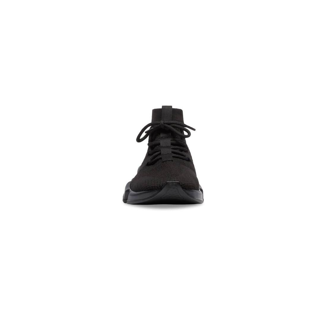 Women's Balenciaga Speed Lace-up Sneakers Black | 9518QABOY