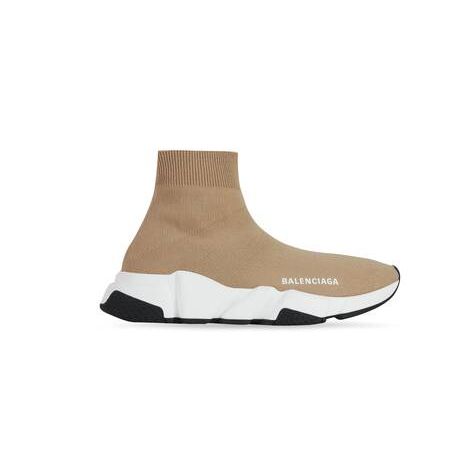 Women's Balenciaga Speed Sneakers Beige | 7328ABQXD