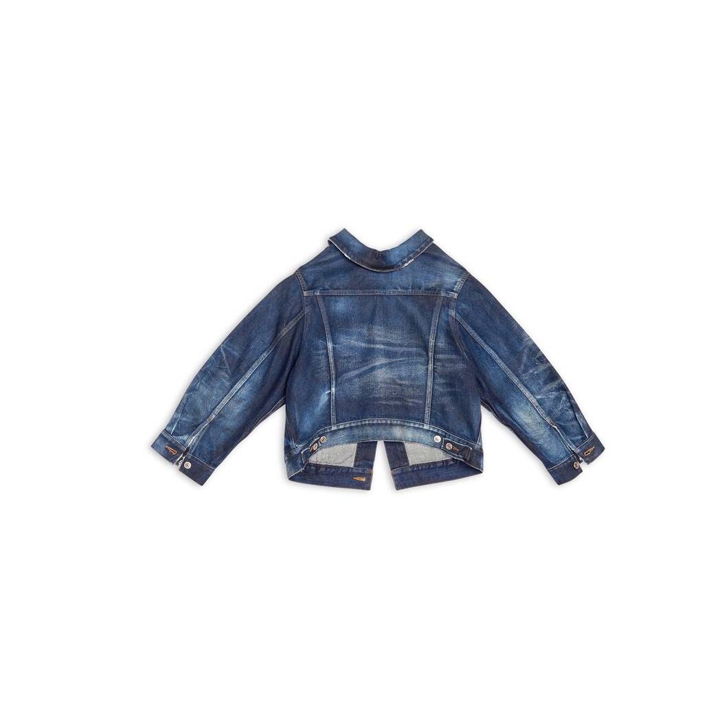 Women's Balenciaga Swing Jackets Blue | 2453ZWJDM