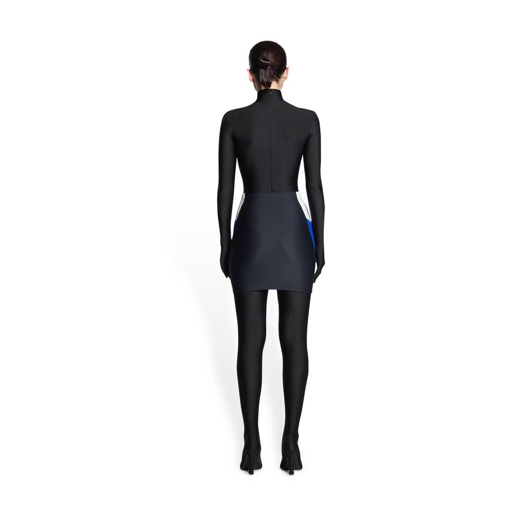 Women's Balenciaga Tracksuit Stretch Skirts Black | 4179NDRVI