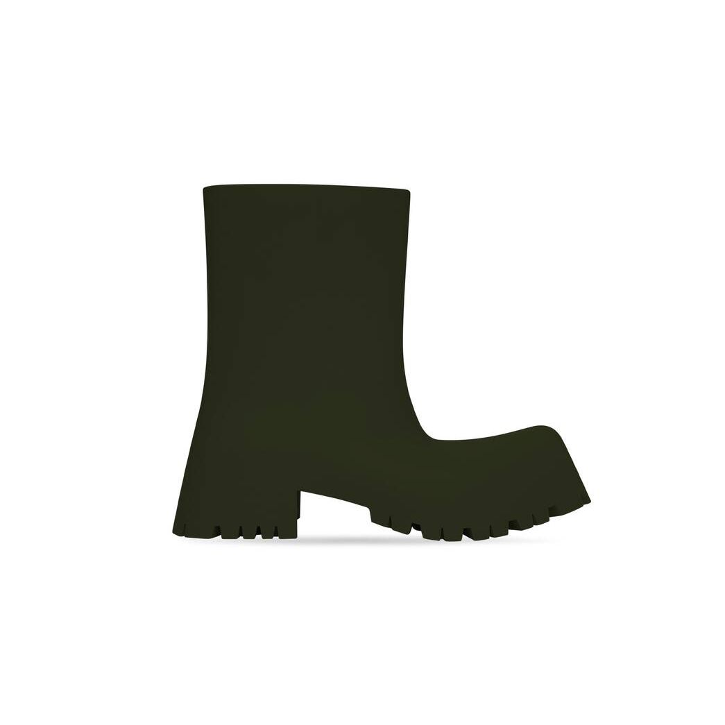 Women\'s Balenciaga Trooper Rubber Boots Green | 7308UIKXB