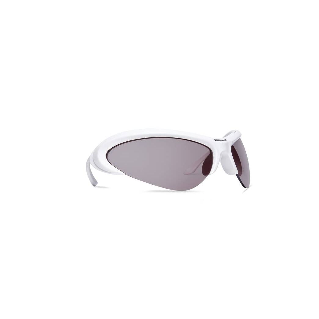 Women's Balenciaga Wire Cat Sunglasses White | 5408LVFSR