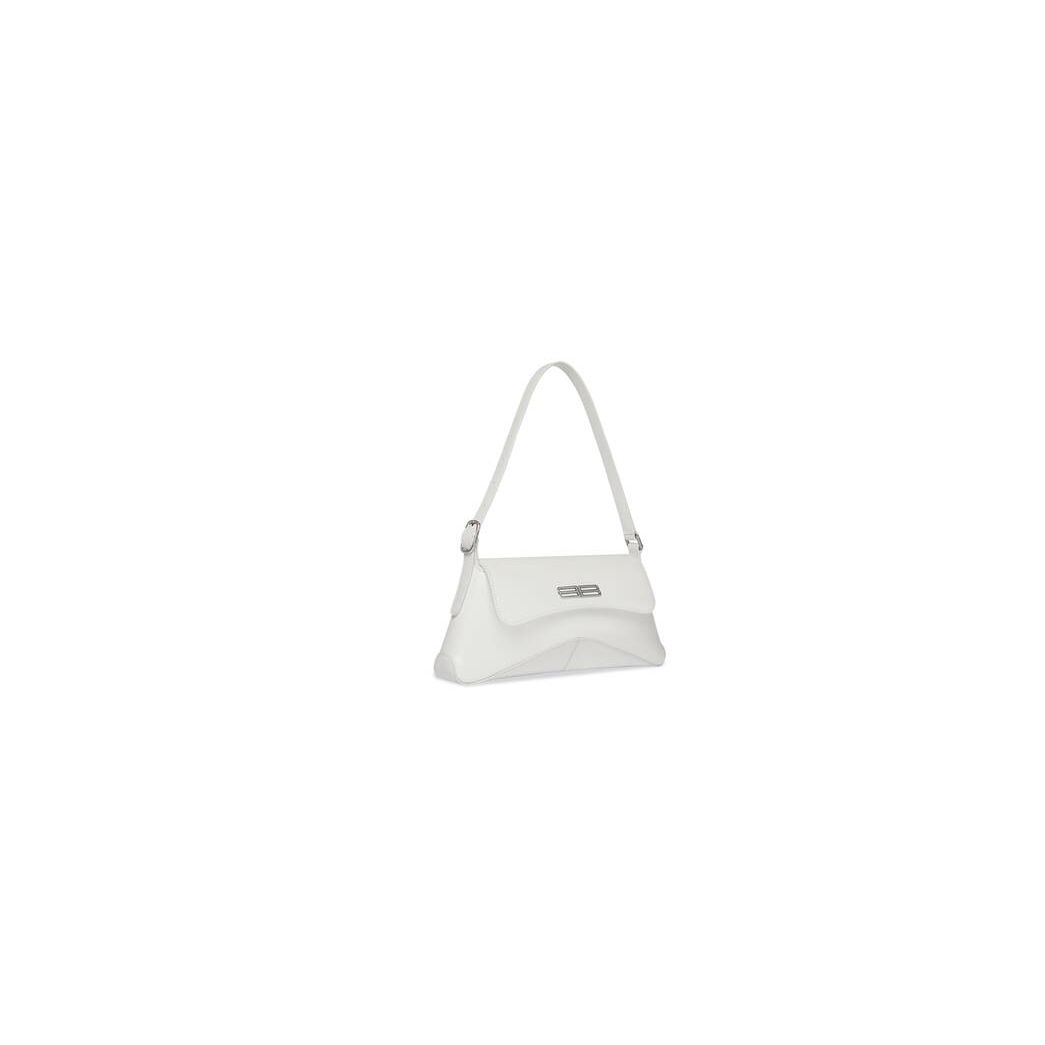 Women's Balenciaga Xx Small Flap Box Shoulder Bags White | 7903XJRYT