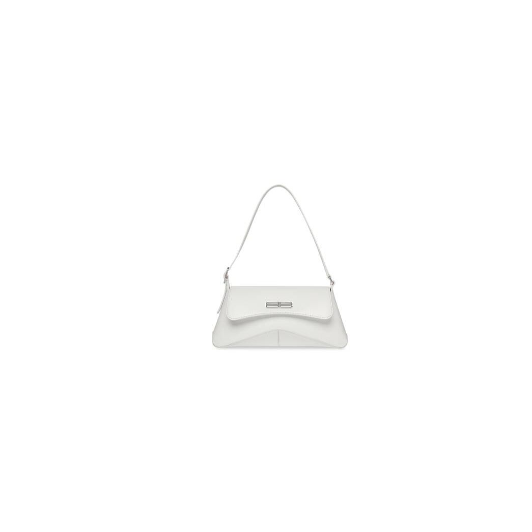 Women\'s Balenciaga Xx Small Flap Box Shoulder Bags White | 7903XJRYT